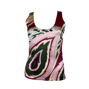 Alexander McQueen S/S 2001 “Voss” Silk Paisley Top